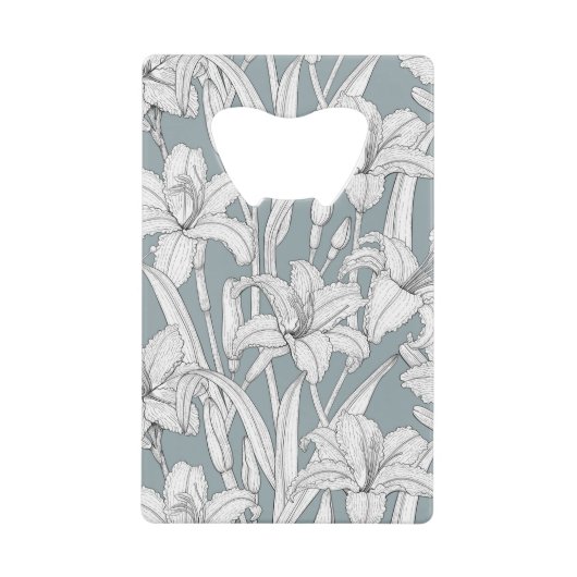 ヘメロカリス クレジットカード栓抜き (正面)