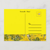 ヘメロカリス「シトリナ」はがき ポストカード (裏面)