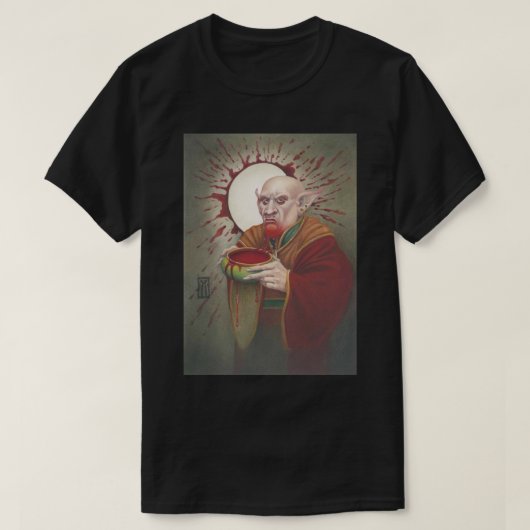 ヘモグロブリン Tシャツ (デザイン正面)