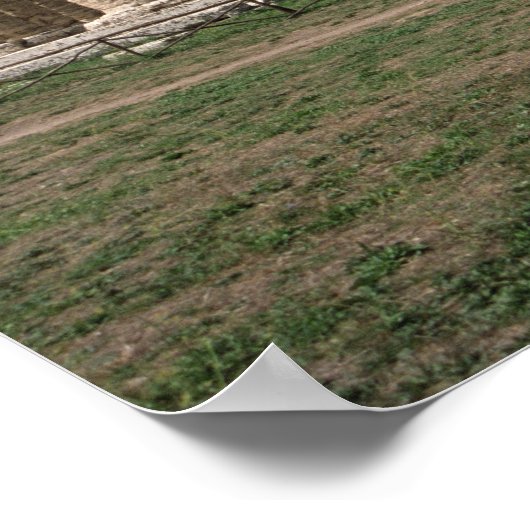 ヘラの神殿 ポスター (角)