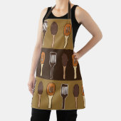 ヘラカラフルキッチン料理器具 エプロン (インサイチュ)