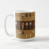 ヘラカラフルキッチン料理器具 コーヒーマグカップ (左)