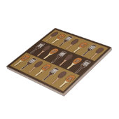 ヘラカラフルキッチン料理器具 タイル (側面)