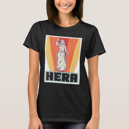 ヘラギリシャ神ギリシャ神話 Tシャツ (正面)