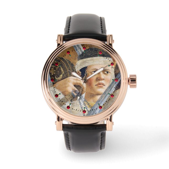 ヘラクリウスの戦い詳細ピエロデッラフランチェスカ 腕時計 (正面)