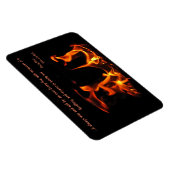 ヘラクリトスの永遠の火の磁石 マグネット (右側)