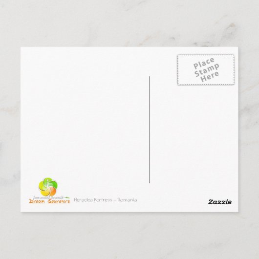 ヘラクレア要塞 ポストカード (裏面)