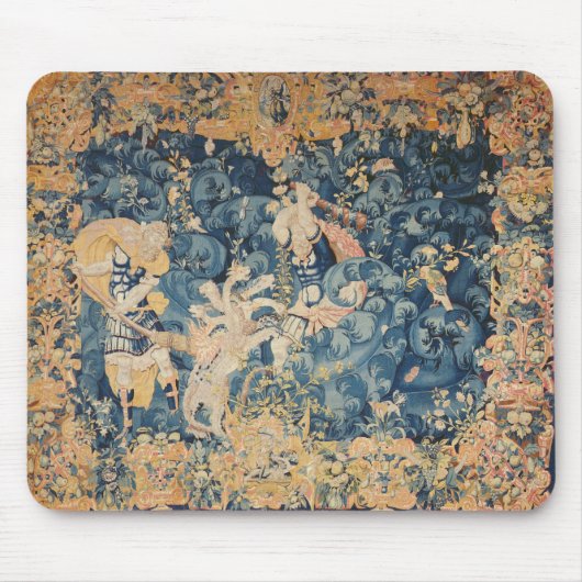 ヘラクレスおよびLernaeanのヒュドラ マウスパッド (正面)