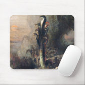 ヘラクレスおよびLernaeanのヒュドラ マウスパッド (マウス)