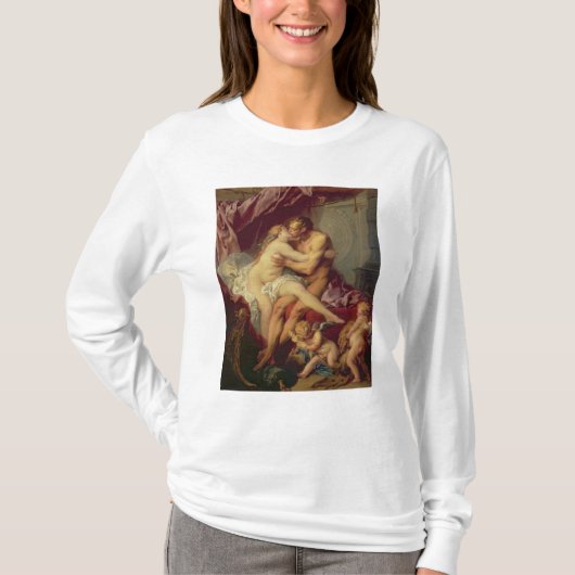 ヘラクレスおよびOmphale Tシャツ (正面)