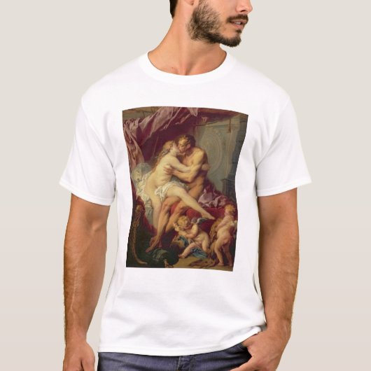ヘラクレスおよびOmphale Tシャツ (正面)