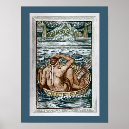 ヘラクレスとアトラス ポスター (正面)