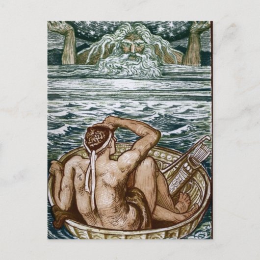 ヘラクレスとアトラス ポストカード (正面)