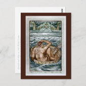 ヘラクレスとアトラス ポストカード (正面/裏面)