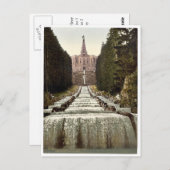 ヘラクレスとカスカデス、ウィルヘルムショエ、カッセル ポストカード (正面/裏面)