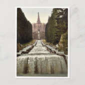 ヘラクレスとカスカデス、ウィルヘルムショエ、カッセル ポストカード (正面)