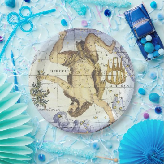 ヘラクレスとジョン・フラムステードの王冠 ペーパープレート (パーティー)