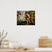 ヘラクレスとスチムファリエンの鳥， 1600 ポスター (キッチン)