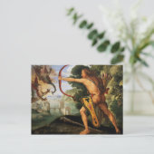 ヘラクレスとスチムファリエンの鳥, 1600 ポストカード (スタンド正面)