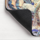 ヘラクレスとヒドラ マウスパッド (コーナー)