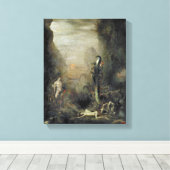 ヘラクレスとラーナエアンヒドラ キャンバスプリント (インサイチュ (ウッドフロア))