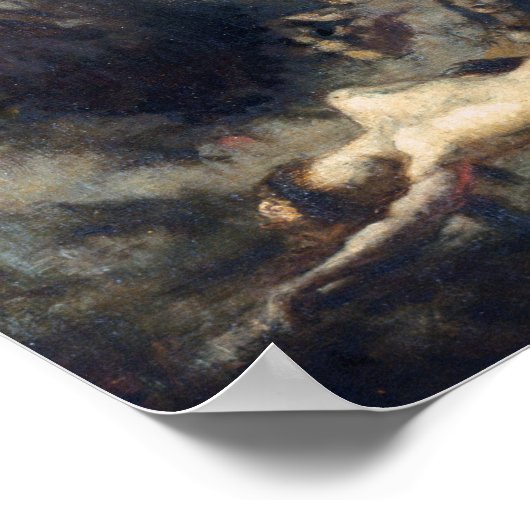 ヘラクレスとラーナエアンヒドラ ポスター (角)