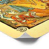 ヘラクレスとワゴネア・ウォルター・クレーン ポスター (角)