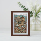 ヘラクレスと海の老人 ポストカード (スタンド正面)