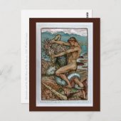 ヘラクレスと海の老人 ポストカード (正面/裏面)