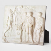 ヘラクレスの犠牲, c.1766 (大理石) フォトプラーク (側面)