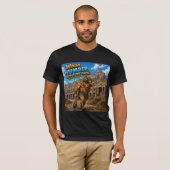 ヘラクレスの12の功業 怪しい名言 楽しい神話 Tシャツ (正面フル)