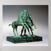 ヘラクレスはディオメーデースの馬を征服した ポスター (正面)