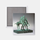 ヘラクレスはディオメーデースの馬を征服した マグネット (正面/裏面)