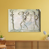 ヘラクレスを描いた錠剤 キャンバスプリント (インサイチュ (リビング))