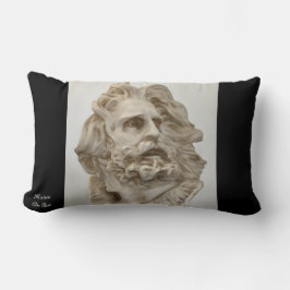 ヘラクレスデザインの木材クッション ランバークッション