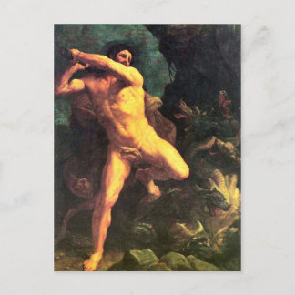 ヘラクレス対HYDRA by Gudio Reni ポストカード