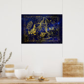 ヘラクレス星座ポスター ポスター (キッチン)