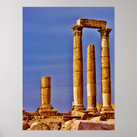 ヘラクレス神殿 ポスター (正面)