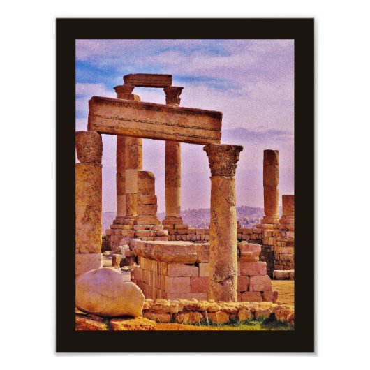 ヘラクレス遺跡の神殿 フォトプリント            (正面)