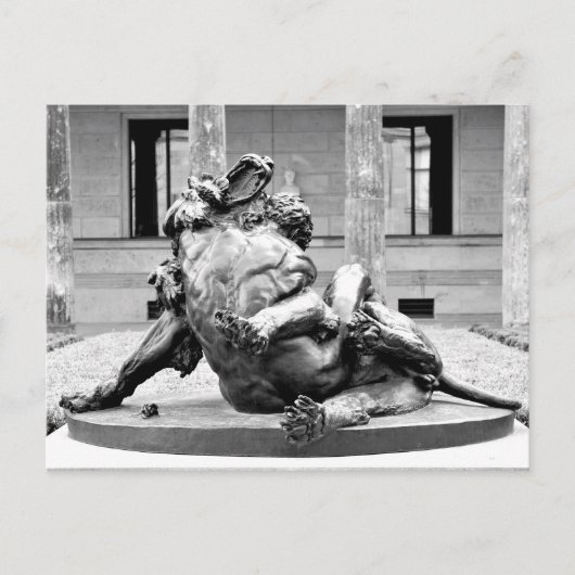 ヘラクレス・ネメア・ライオン ポストカード (正面)