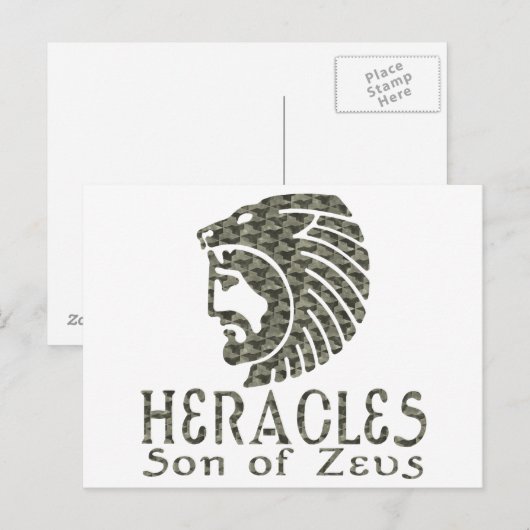 ヘラクレス ポストカード (正面/裏面)