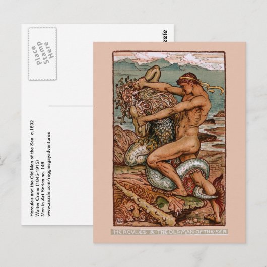 ヘラクレス ポストカード (正面/裏面)