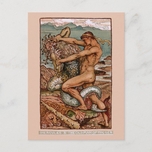 ヘラクレス ポストカード (正面)