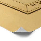 ヘラクレス – ヴィンテージ星図 ポスター (角)