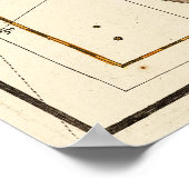 ヘラクレス、射手座、デルフィヌス・スコピウス ポスター (角)