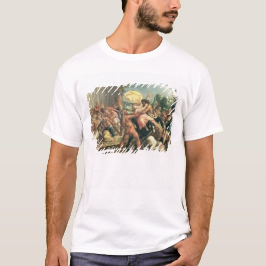 ヘラクレス、DeianeiraおよびケンタウルスEurytion Tシャツ (正面)