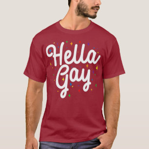 ヘラゲイレインボーLGBTプライド Tシャツ