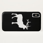 ヘラジカのシルエット Case-Mate iPhoneケース (裏面(横))