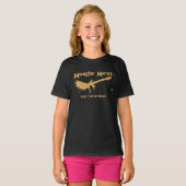 ヘラジカの肉のロックバンド Tシャツ (正面フル)