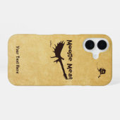 ヘラジカ・ミート・ロック・バンド iPhone 16ケース (裏面横)